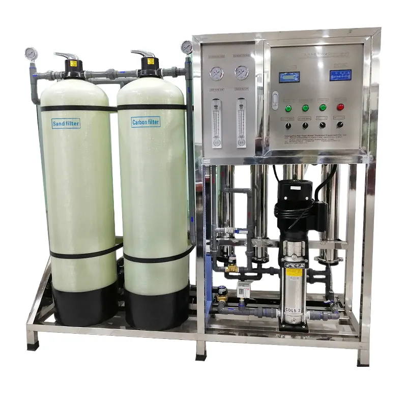 Sistema de filtro de agua comercial de ósmosis inversa, máquina de purificación de agua para clínica, hospital, 1000L/H