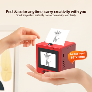 Nueva Caja de Stickers con IA para Niños, Impresora de Stickers sin Tinta de 2.4 Pulgadas con WiFi, Activación por Voz, Chat con IA, Preguntas y Respuestas, Venta al Por Mayor de Fábrica - Product Image 5