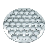 Moule à raviolis en alliage d'aluminium écologique à 37 trous, emporte-pièce pour raviolis
