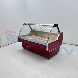 Refrigerador para alimentos Pescado Congelador Refrigeración Deli Case Cooler Charcuterie y <span class=keywords><strong>Delicatessen</strong></span> Display Refrigerador Nevera grande - Product Image 5