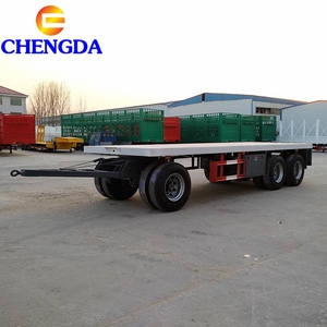 Remolque <span class=keywords><strong>de</strong></span> Camión con Plataforma Giratoria <span class=keywords><strong>de</strong></span> 20 pies, 30 pies, 2 Ejes, 3 Ejes - Product Image 4