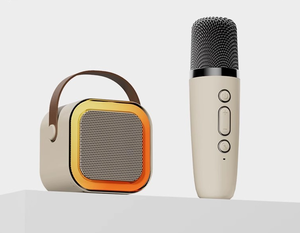 Giá rẻ K12 <span class=keywords><strong>Microphone</strong></span> mini Loa di động với <span class=keywords><strong>microphone</strong></span> Nhà hát <span class=keywords><strong>karaoke</strong></span> với RGB <span class=keywords><strong>karaoke</strong></span> <span class=keywords><strong>bluetooth</strong></span> loa không dây - Product Image 4