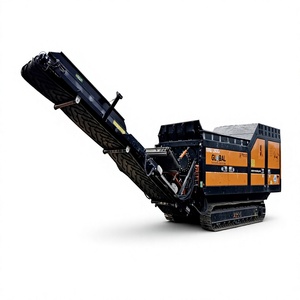 Broyeur à basse vitesse MRW 2.85G d'occasion, machine de traitement des déchets, équipement de recyclage monté sur chenilles - Product Image 1