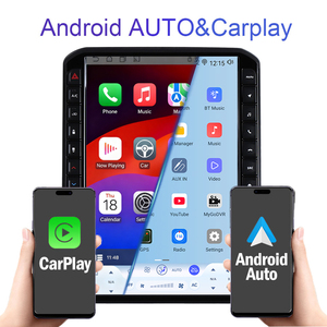 Henmall 14.<span class=keywords><strong>5</strong></span> <span class=keywords><strong>Inch</strong></span> 2 DIN Xe Stereo Màn Hình Thẳng Đứng Xe DVD Player <span class=keywords><strong>Android</strong></span> Cho Dodge Ram Xe Tải 2013 2017 Tự Động Mô Hình - Product Image 2