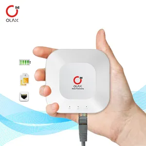 Roteador Wi-Fi de bolso OLAX MT30 4g LTE para cartão Sim 4000mAh Bateria Roteadores sem fio Lan porta mini modem CPE com slot para cartão SIM