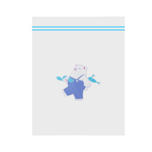 Chenghua Double-Ribbed Transparent Pe Food Storage Bag With Logo Printing For <b>Refrigerator</b> Snacks Fruits Vegetables - Product Image 2