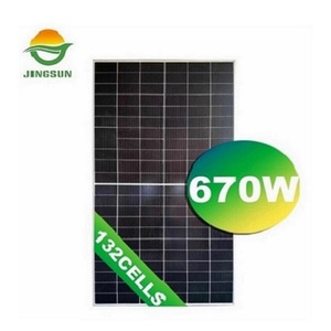 京順中国メーカー価格ソーラーパネル670ワットカスタマイズ655W 660W 680Wソーラーパネル670w - Product Image 1