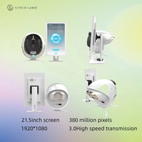 Miroir Magique 3D Professionnel Portable avec Écran Tactile 21,5 Pouces, Diagnostic Facial 3D IA pour l'Humidité de la Peau et les Mojis, CE OEM