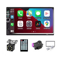 Autoradio MP5 pour voiture avec écran tactile 7 pouces, prise USB, affichage numérique, Bluetooth, multimédia 7018B
