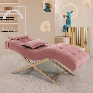 Table de soin esthétique électrique haut de gamme pour salon de beauté, spa et extension de cils, avec mécanisme de levage hydraulique - Product Image 1