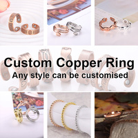 Bijoux BioMagnetic Pur Cuivre Argent Plaqué Mariage Cuivre Serpent Anneau avec Bio Médical Avantages Efficace Bien-être Accessoire