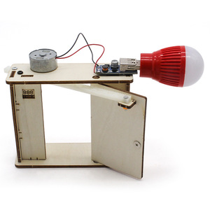 Kit d'expériences scientifiques éducatives à la vapeur, modèle de générateur manuel en bois pour enfants de 7 à 9 ans, jouet d'apprentissage de la physique - Product Image 4