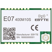 Módulo Transmisor Inalámbrico de Baja Potencia Ebyte E07-400M10S 1.5km 433MHz con Chip CC1101 10dBm, Módulo RF Inalámbrico Económico