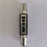 Testeur numérique de poche USB rechargeable en acier inoxydable avec 6 LED UV pour l'identification des bijoux en ambre et en jade