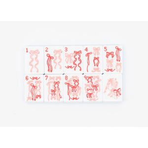 Custom Model 4-Tier American <b>Mahjong</b> 160 Acrylic Tiles with Pearl Print Design Luxurious Eco-Friendly Durable - Product Image 3