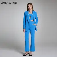 Wholesale ladies blue suit For Formalwear, Weddings, Proms –