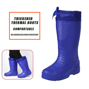 विरोधी तेल पर्ची आर्कटिक ठंडे मौसम के जूते और अत्यधिक सर्दियों के लिए फैशन और कार्य को गर्म रखने के लिए गर्म थर्मल एवा लड़ाकू जूते - Product Image 3