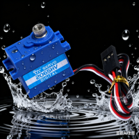 Servo para Auto RC MY TRX-2065HV, Engranaje Metálico, Mini Servo Impermeable de 4.5KG, Micro Servo para Traxxas TRX4M 1/18 TRX4 1/10, Mejora para Autos RC a Escala