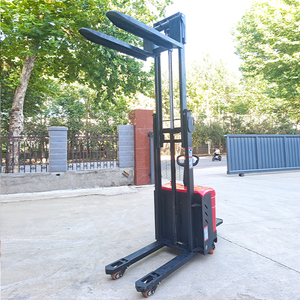 Factory <strong>Price</strong> 1.5T 2T Full-electric Portable Self Loading Pallet Stacker Ladder Truck Mounted <strong>Forklift</strong> Electric <strong>Forklift</strong> - Product Image 6