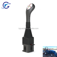 Kit de joystick de commande de bloc de chargeur frontal pour tracteur GJ1135B, avec valve de commande à bobine et levier à câble Bowden en alliage de zinc, fourni par l'usine Guanjie