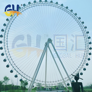 Grande Roue de 108 Mètres pour Parc d'Attractions, Équipement de Manège Extérieur à Vendre - Product Image 1
