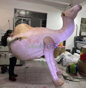 Costume d'animaux gonflables éclairés par Led costume de marionnette de <span class=keywords><strong>chameau</strong></span> <span class=keywords><strong>gonflable</strong></span> pour défilé - Product Image 6