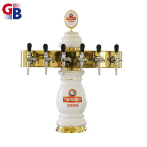 Nuevo diseño de Torre de cerveza de cerámica con 6 grifos - Product Image 1