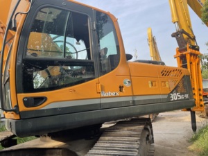 Excavatrice sur chenilles hydraulique d'occasion Hyundai R305-9 R335LC-7 R80-7 R210-5D R215VS R220-9, 30 tonnes, vannes HYDAC, puissance 198 kW, 2000-4000 - Product Image 5