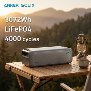 Batterie d'extension Anker Solix BP3000 3072Wh LFP, batterie sécurisée pour camping-car, système solaire hors réseau, marchés CE TUV Royaume-Uni UE - Product Image 1