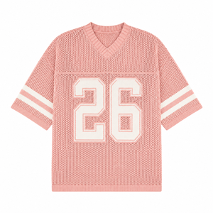 เสื้อสเวตเตอร์ถักแบบสปอร์ตสั่งทำขายส่ง พร้อมชื่อทีมและหมายเลขส่วนตัว - Product Image 2