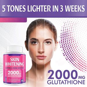 Píldoras Blanqueadoras de Glutatión, Eliminador de Manchas Oscuras y Cicatrices de Acné, OEM Personalizado - Product Image 4