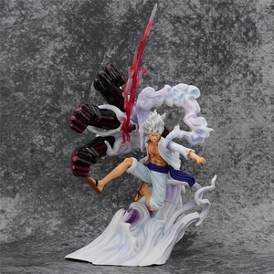Figura de Anime de Colección de 33 cm, One Piece, Dios Sol Rojo Nika Gear 5, Monkey D. Luffy, Versión Batalla - Product Image 3