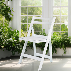 Wholesale Gladiator Dining Restaurant Garden <strong>Chair</strong> White Americana Seated <strong>Chair</strong> <strong>Padded</strong> Wimbledon Resin Folding <strong>Chair</strong> for Event - Product Image 3