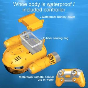 2,4GHz RC-Boot für Kinder - Wasserdicht mit Sprühfunktion App-gesteuert 6-Kanal-Fernbedienung für Innen- und Außenbereich Inklusive Batterien - Product Image 3
