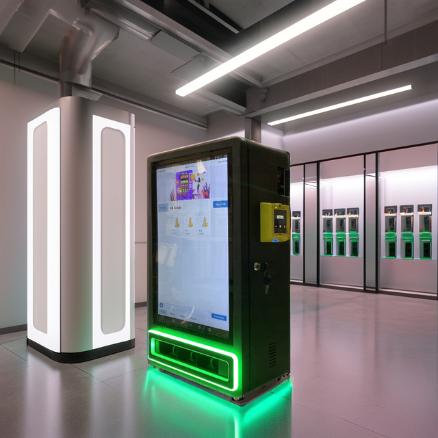 21.5inch Touch Wall Mounted Vending Machine Smart Self-Service Tobacco Digital ID Card Reader Vending Machine Age Verification