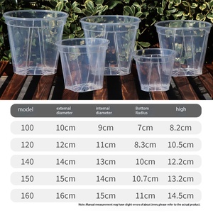 <span class=keywords><strong>Maceta</strong></span> Transparente para Control de Raíces Green Mountain, Autorregante, Ecológica, Duradera, Transpirable, para Orquídeas Phalaenopsis y Dendrobium, para el Hogar - Product Image 6