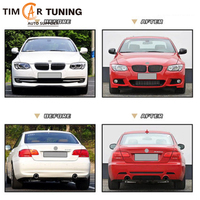 Kit de conversion de pare-chocs avant et arrière style MT pour Tim Car Tuning Série 3 E92 E93 (2006-2013) 320i 325i 330i 335i