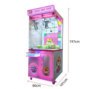 BH Coin Operated Acrylic Customizable Doll Toy Crane Double Claw Arcade Game Machine Gift Universal Plug Packaging 12 Months - Product Image 2
