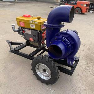 Plusieurs sources d'alimentation se connectent à une unité <span class=keywords><strong>de</strong></span> pompe à eau <span class=keywords><strong>de</strong></span> 12 pouces. Il est utilisé pour le drainage technique et l'irrigation agricole. - Product Image 6