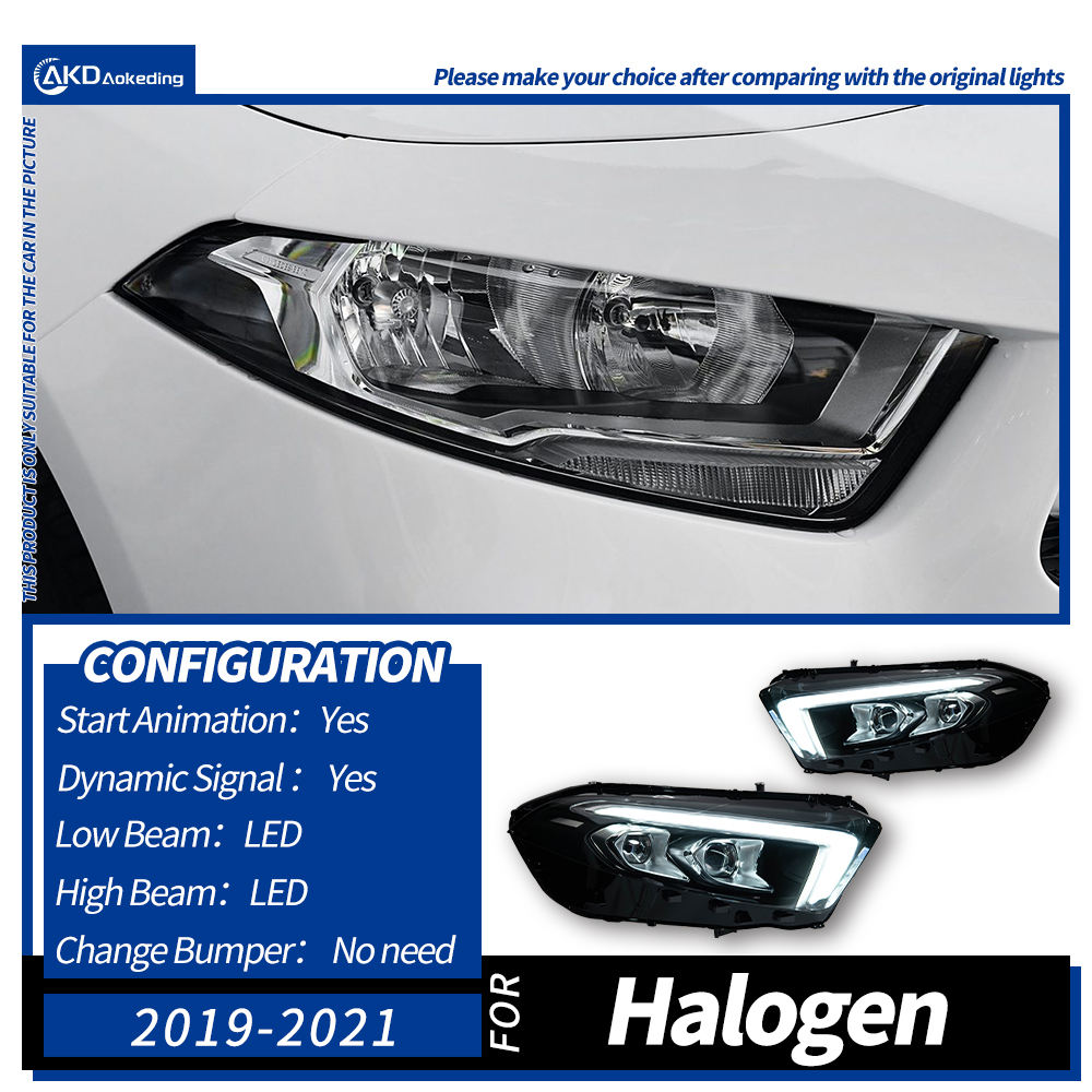 Pour l'halogène original