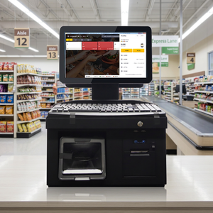 14 Inch Dual Screen High-End Cash Register POS Android/Win-dows Wi-Fi 6 Multilingual Support for Department Stores - Product Image 1