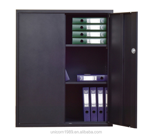 Archivador de apertura opuesta de dos puertas Gabinete de acero de baja altura - Product Image 3