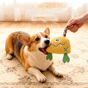 Grosir anjing peliharaan besar mainan tali pelatihan sikat gigi Anjing Ramah Lingkungan Mewah tahan lama pembersih gigi tali katun mengunyah mainan anjing - Product Image 4