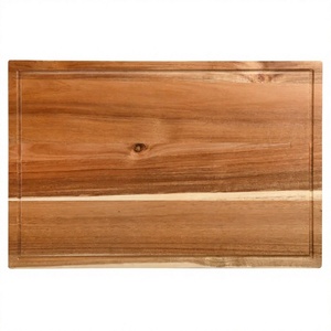 Planche à découper rectangulaire écologique en bois de manguier, design unique, épaisseur 1,5 cm, compatible lave-vaisselle, Marco Enterprises pour la maison - Product Image 1