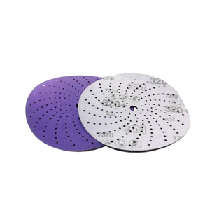 Disco <span class=keywords><strong>de</strong></span> Papel <span class=keywords><strong>de</strong></span> <span class=keywords><strong>Lija</strong></span> <span class=keywords><strong>de</strong></span> Pulido Cerámico Cubitron 3M 737U <span class=keywords><strong>de</strong></span> 6 Pulgadas, Abrasivo Especial para Automoción, Especial para Madera - Product Image 4