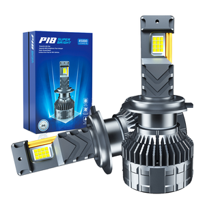 หลอดไฟหน้า LED 300W 45000LM H11 9005 9006 กำลังสูง CSP Canbus ไม่มีข้อผิดพลาด 12V H1 4 H7 H11 สำหรับรถยนต์ - Product Image 1