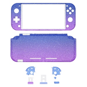 EXtremeRate Coque de remplacement complète pour manette portable NSL, finition douce au toucher, personnalisable, pour Nintendo Switch Lite - Product Image 6