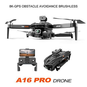 A16 Pro fotografía drones Cámara Wifi 8K GPS 4K Cámara Dual modo 3D 24 minutos vuelo batería largo alcance <span class=keywords><strong>Fpv</strong></span> Rc plegable barato - Product Image 5