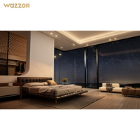 Ventanas corredizas verticales de aluminio ascendentes para apartamentos de primera clase Wazzor