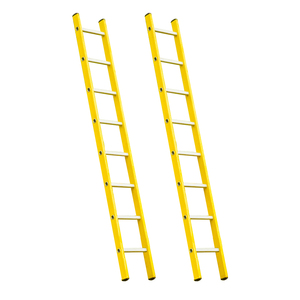 Échelle industrielle en aluminium à bas prix de 10 pieds, échelle isolante pour verre architectural, échelle verticale en PRV à marches - Product Image 3